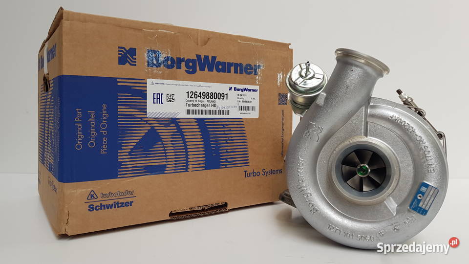 Nowa turbosprężarka BorgWarner KKK 12649880091 Siedlce