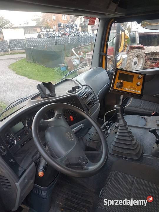 Mercedes Axor 1824 4x4 piaskarka solarka econ serwisowany w ASO Ropczyce