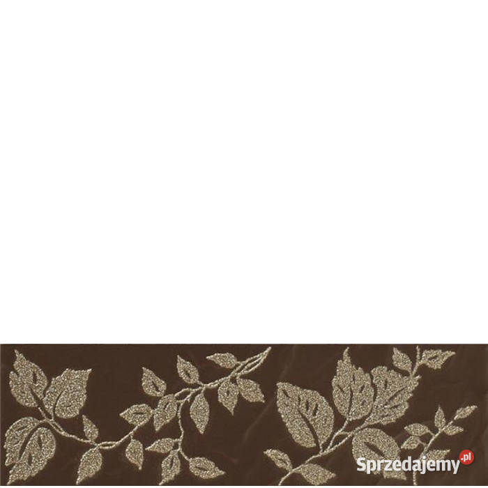 Listwa Delice choco 2 wymiar 74 x 25 Domino Płytki ścienne Białogard