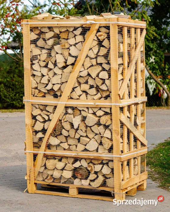 Drewno kominkowe darmowa dostawa skrzyniopalety Białystok