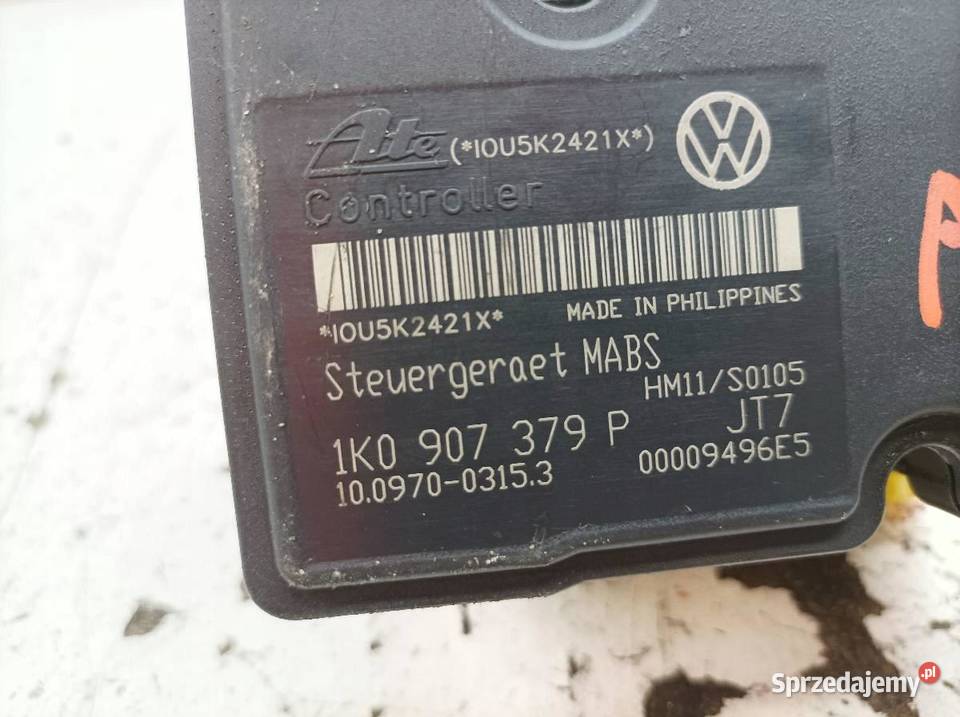 POMPA ABS 1K0907379P 1K0614117H VW Volkswagen