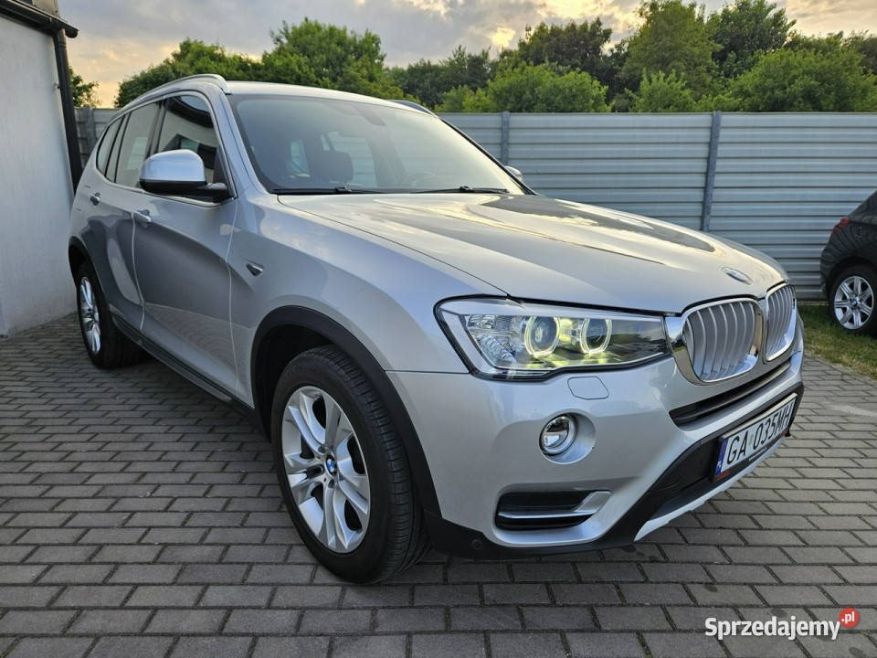 BMW X3 20 190 automat XDRIVE bezwypadek ZADBANA 4/5 pomorskie Gdynia