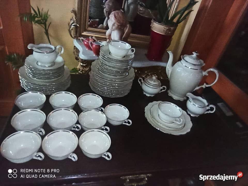 Talerzyk Schumann Bavaria Ecru Porcelana i szkło