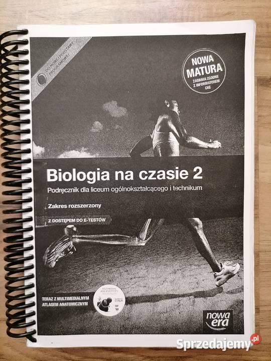 Sprzedam biologia na czasie 2 zakres rozszerzony tradycyjny podręcznik Mielec