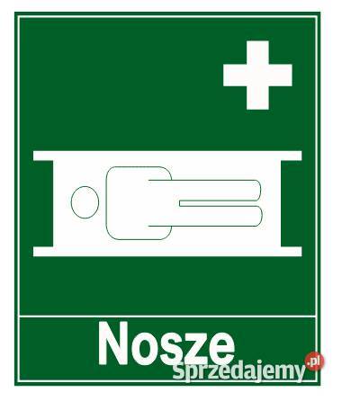 Naklejka znak informacyjny NOSZE GI004 małopolskie Kamionna