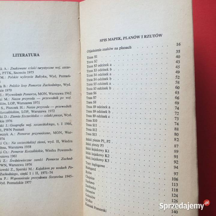 2141 Pomorze Zachodnie Przewodnik Antykwariat zachodniopomorskie Szczecin