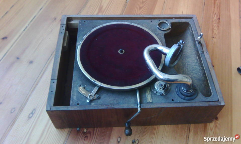 Patefon Gramofon Stary walizkowy