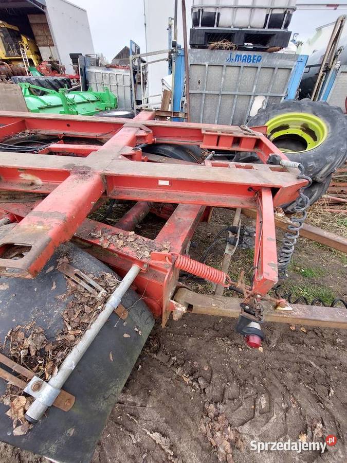 Przyczepa pod kontener wózek dolly Zalesie sprzedam