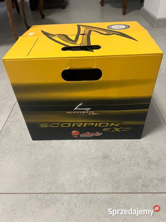 Kask motocyklowy nowy Scorpion rozmiar XS wielkopolskie sprzedam