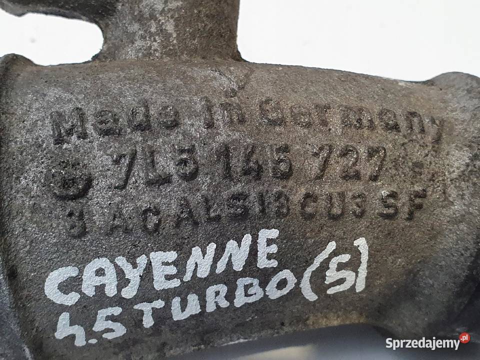 PRZEWÓD INTERCOOLERA Porsche Cayenne I 45 V8 lubelskie Chełm