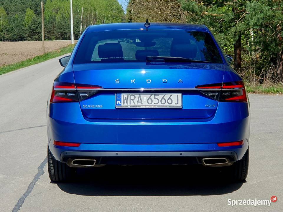 Skoda Superb 2022r produkcji 20 280 światła przeciwmgielne Superb Pionki