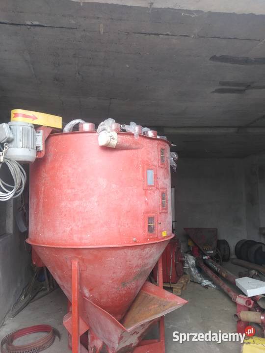 Śrutownik bijakowy z mieszalnikiem pas Topólka