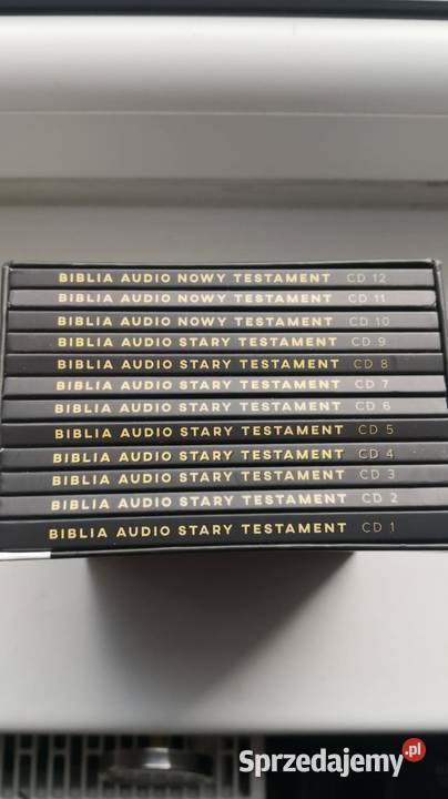 Biblia Audio CD 12 płyt Stary i Nowy Testament Głubczyce sprzedam