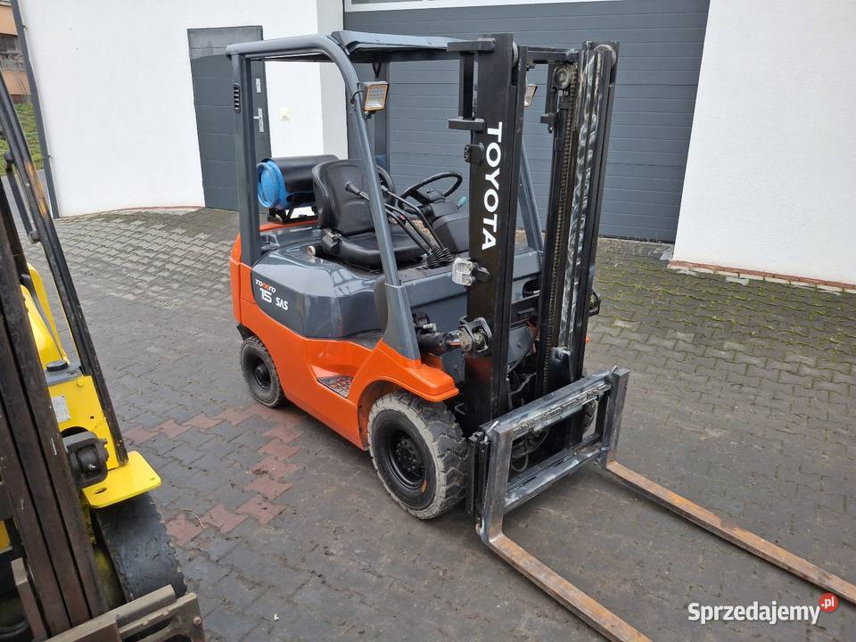 Wozek widłowy toyota hyundai triplex gaz Pyzdry