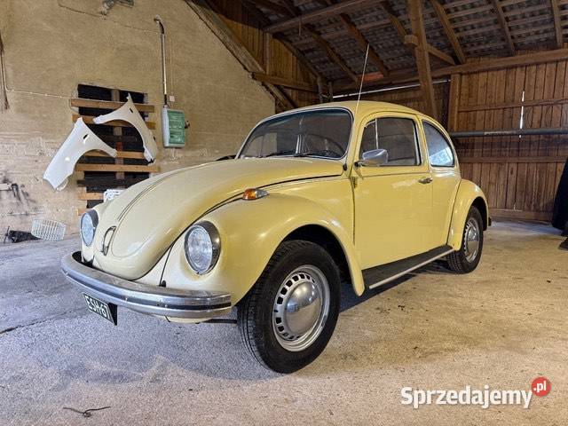VW Garbus 1302 Shantung Yellow 1971 sprowadzony Wrocław