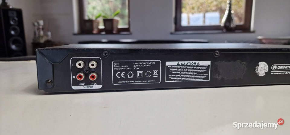 Omnitronic CMP101 kompaktowy odtwarzacz CD wielkopolskie Międzychód