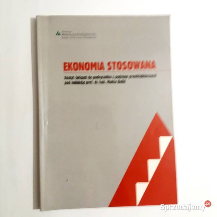 Marek Belka Ekonomia Stosowana Zeszyt ćwiczeń miękka Łódź sprzedam