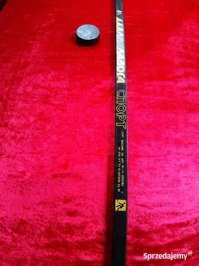 Kij Ładoga sport hokejowy rosyjski Russia czarny Piaseczno