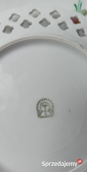 Talerzyki z owocami Ażurowe pomorskie