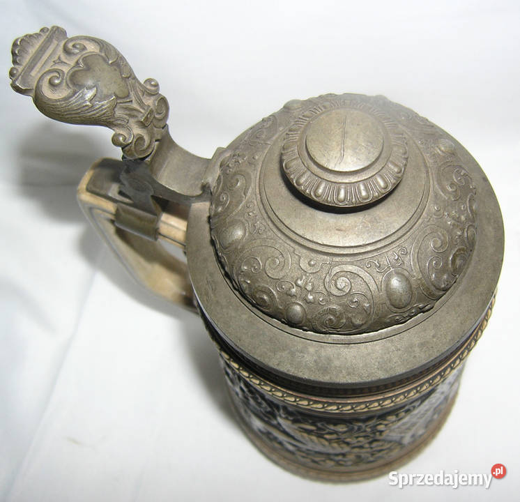 kufel ceramiczny vintage XIXwJSzD dolnośląskie Bartków