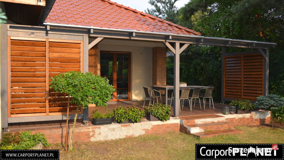 Zadaszenia tarasów pergola tarasowe wiaty Gdańsk