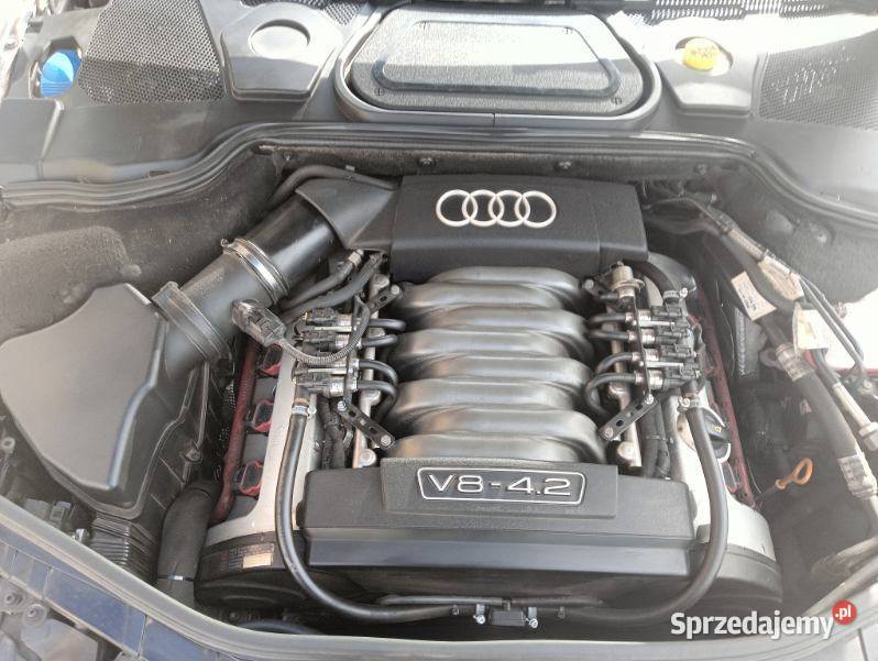 Śliczna Audi A8 D3 42 Quatro z LPG Szczecin