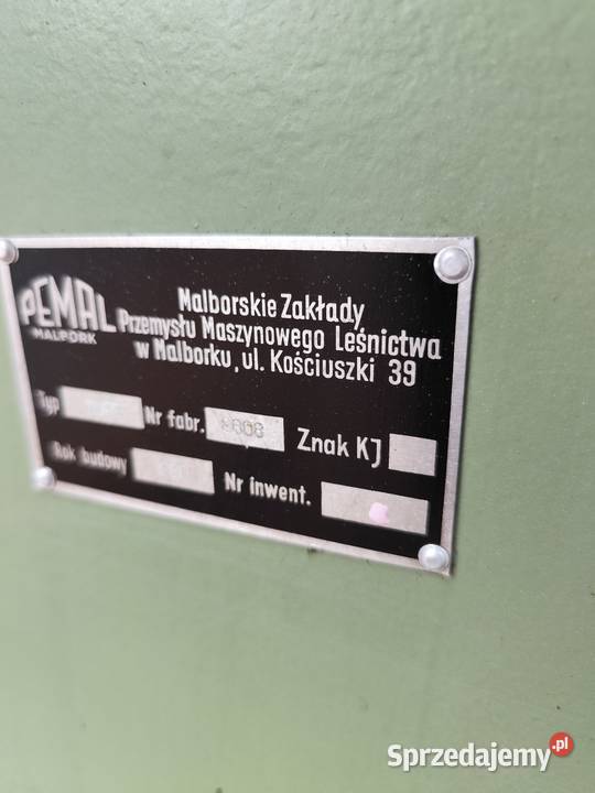 Szlifierka ostrzałka narzędziowa do frezów pił Maków Podhalański
