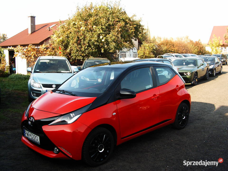 Toyota Aygo 10 Etylina 2018 r Września