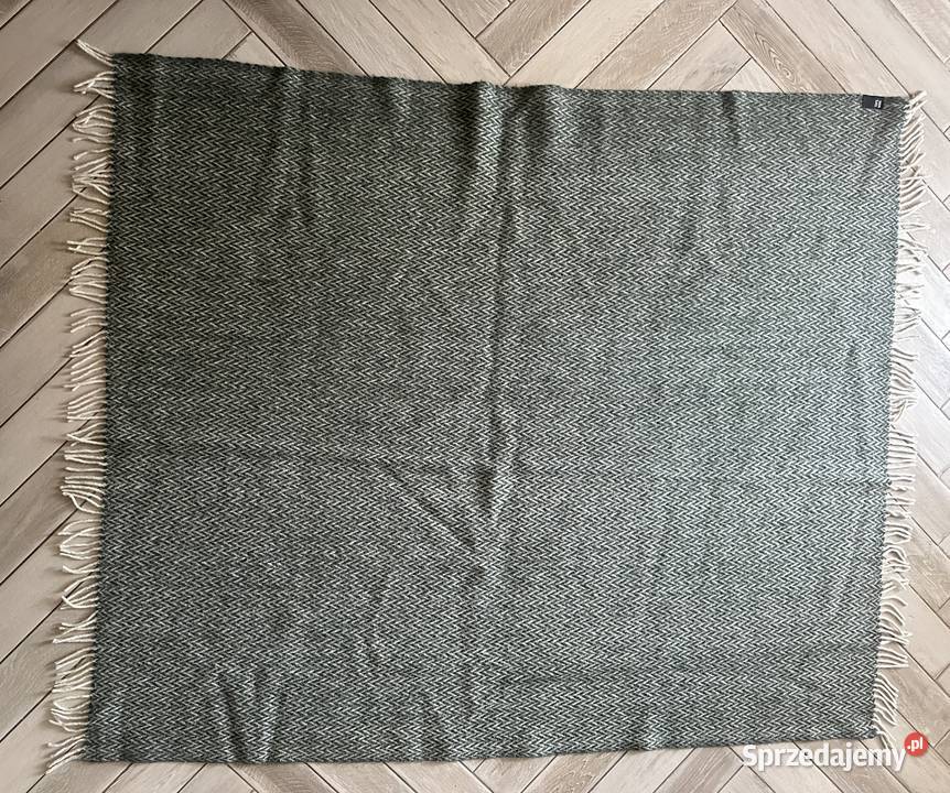 Koc pled 100 woolmark 170x140 Łódź