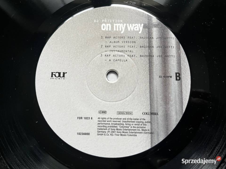 DJ Friction On My Way House Big Beat Płyty i kasety śląskie Błażejowice