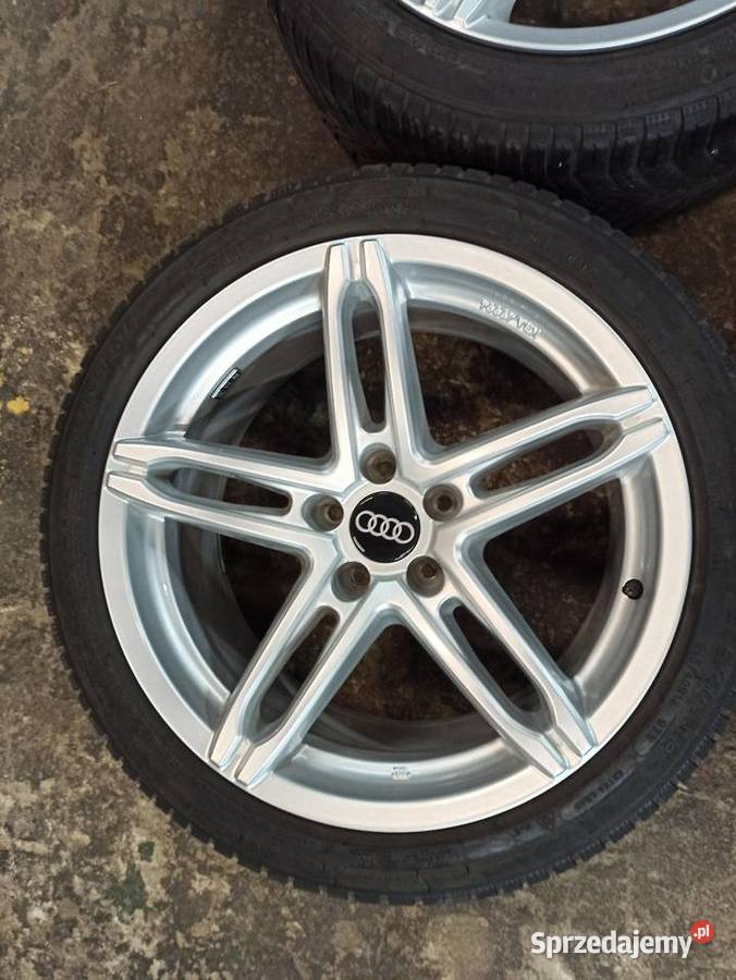 Alufelgi Audi 5x112 R18 Opony Zimowe Michelin Milejów-Osada