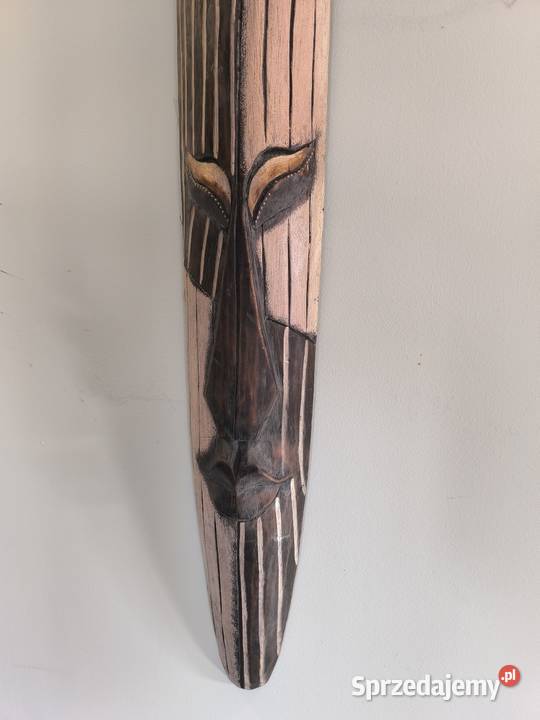 Piękna maska etniczna łódzkie