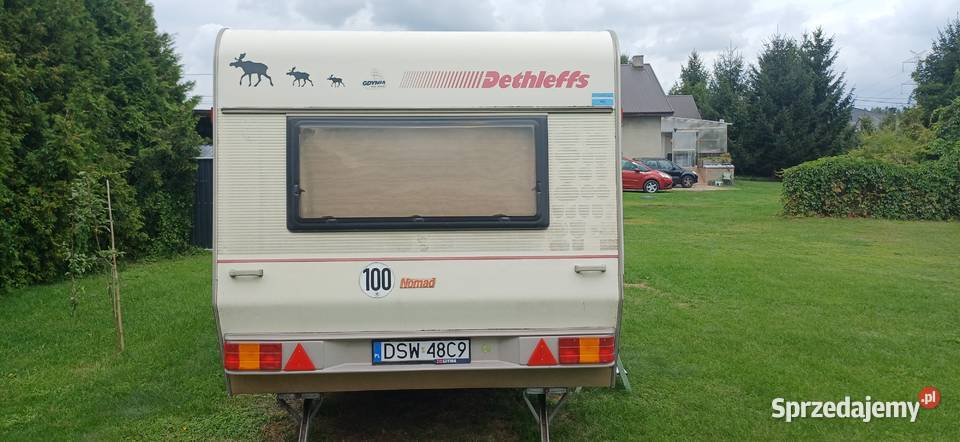 Przyczepa kempingowa Dethleffs Nomad zadbana z Ostrów Wielkopolski sprzedam