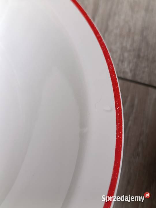 Tułowice zestaw 6 talerzy płaskich dużych i 3 Poznań