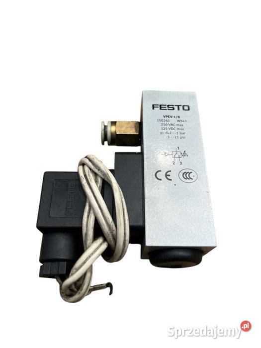 FESTO VPEV18 zawór elektromagnetyczny wielkopolskie Tuliszków