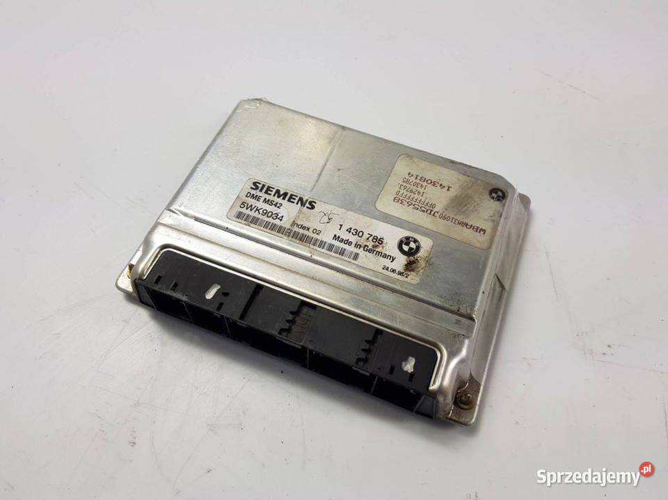 KOMPUTER SILNIKA ECU 1430785 5WK9034 BMW E46 Pozostałe Lipno