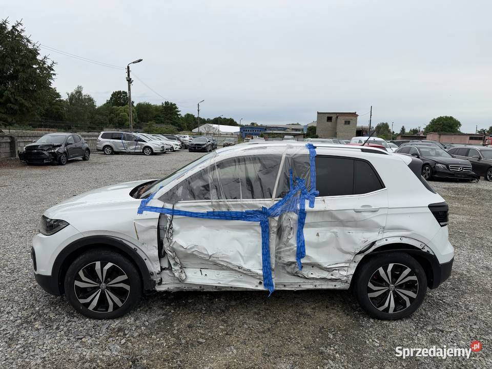 Volkswagen TCross 10 TSI OPF DSG UNITED 2019r 38 Prudnik sprzedam