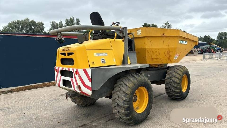 Wozidło budowlane OBROTOWE AUSA D1000APG 10T 4x4 podkarpackie Ropczyce