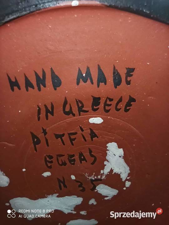 Amfora ręcznie zdobiona Made in Greece
Replika sprzedam