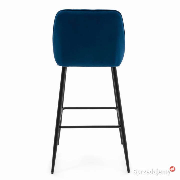 Granatowy Hoker Tapicerowany Vasto Wysyłka 24H 51cm Tarchały Małe sprzedam