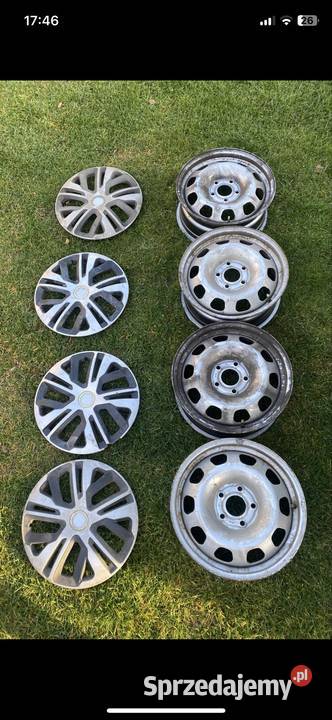 Felgi stalowe 16 Dacia 5x1143 opony zeetex Czeladź