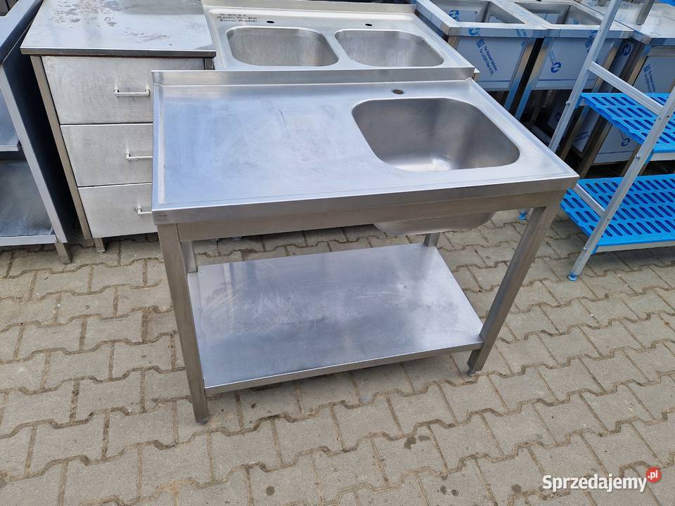 Zlew Gastronomiczny 1 Komorowy z Półką 1006085 Ostrów Wielkopolski sprzedam