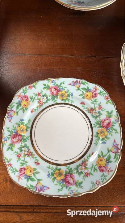 Talerzyk deserowy Colclough Made in England Porcelana i szkło pomorskie Gdańsk