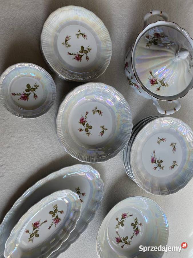 Porcelanowy serwis Wałbrzych 6 osób Porcelana i szkło Łomża