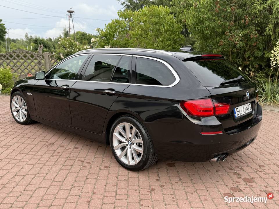 BMW F11 AutomatSkórzana tapicerka Panorama Felgi automatyczna łódzkie Zduńska Wola