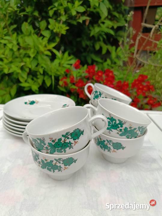 Biała porcelana 6 x duo Porcelana i szkło Szczytno