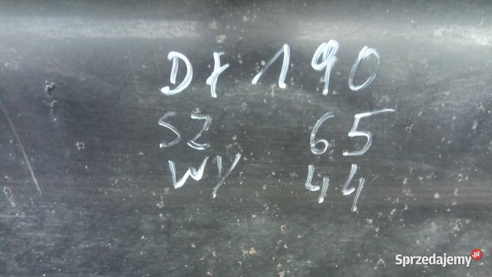 Zbiornik paliwa MAN TGL TGM LE 2000 WYM190x65x44 ciężarowe