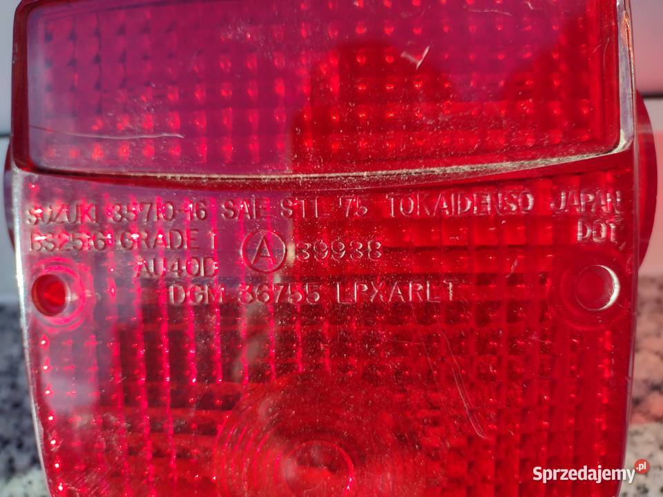 Suzuki GN 125 tył lampa oryginał dolnośląskie Bolesławiec
