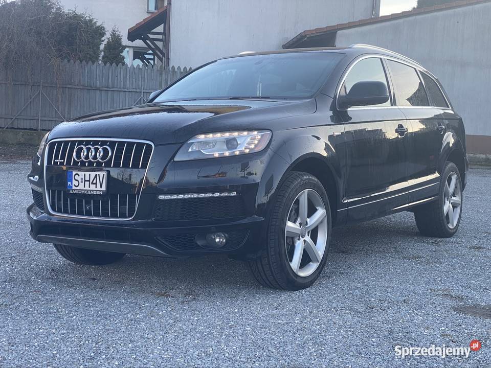 Audi Q7 Prestige SLine 7 osobowa Benzyna przyciemniane szyby Rybnik