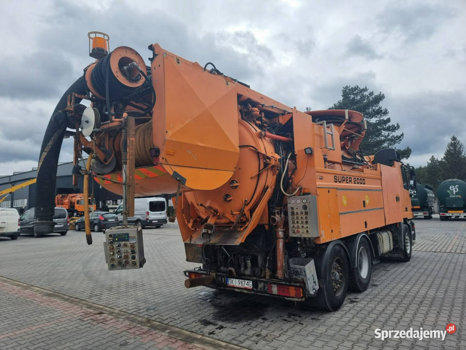 Mercedes Wiedemann SUPER 2000 6x2 WUKO RECYKLING Daleszyce